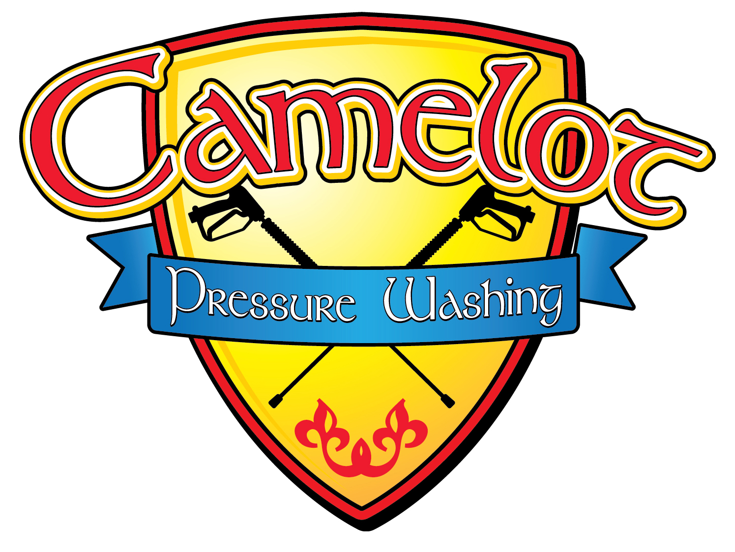 Logo for CAMELOT PRESSURE WASHING INC